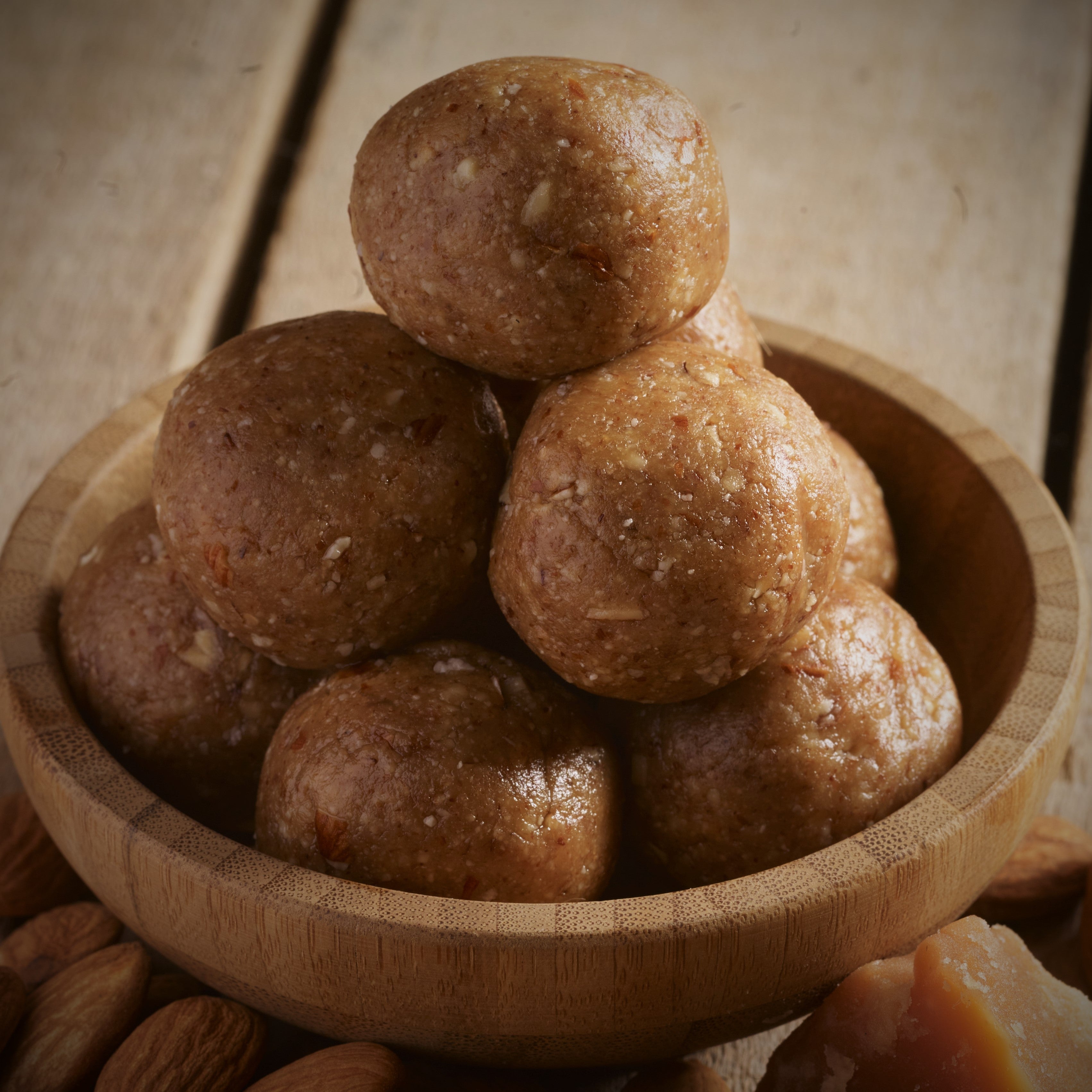 Almond Jaggery Laddus