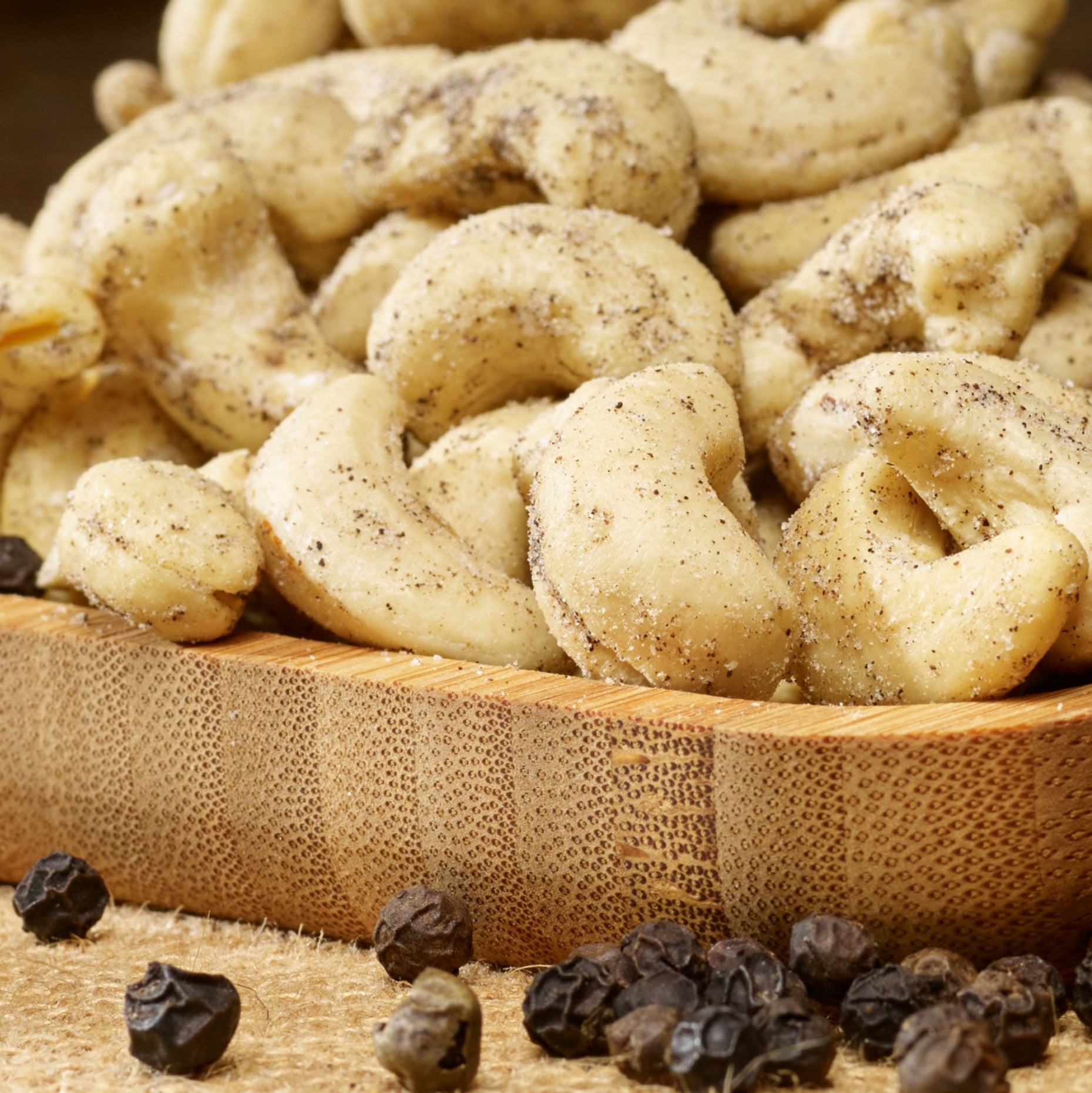 Roasted Cashew Nuts - Pepper