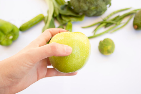 An apple a day may not keep the doctor away, but it's a healthy choice anyway.